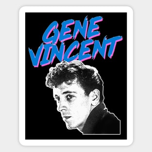 Gene Vincent - Retro Nostalgia Graphic Design Magnet